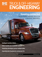 SAE Truck & Off-Highway Engineering:  October 2019