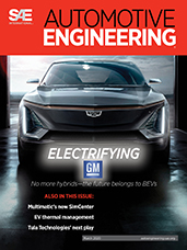 Automotive Engineering:  March 2020
